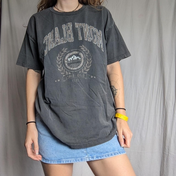 2/$25 Garage Mont Blanc Oversized Tee - Picture 2 of 4